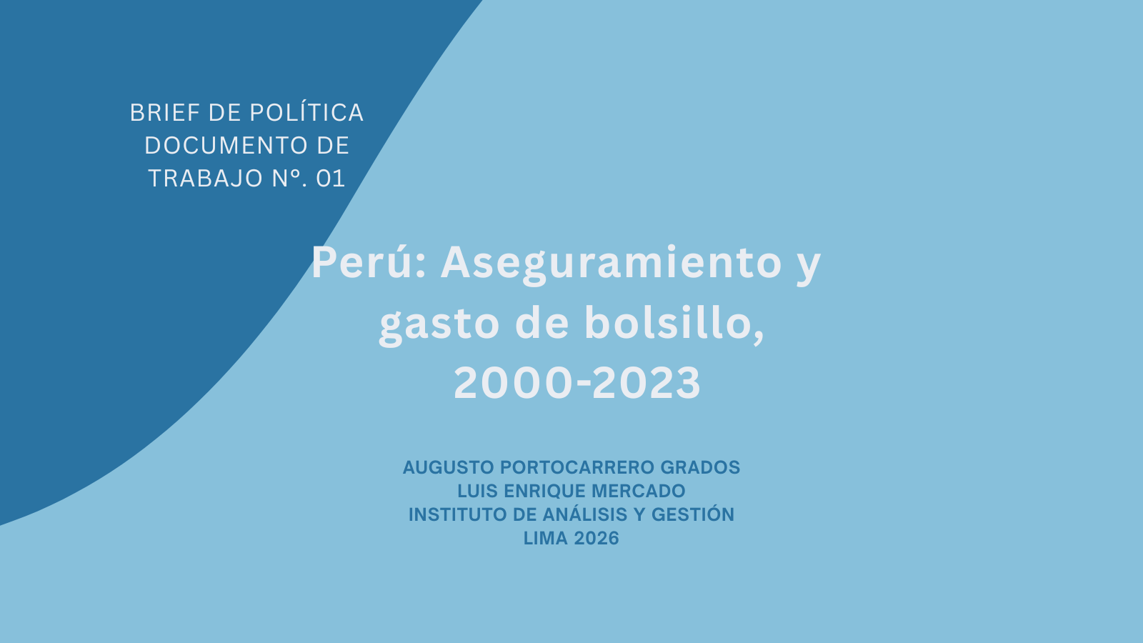 Reforma del aseguramiento